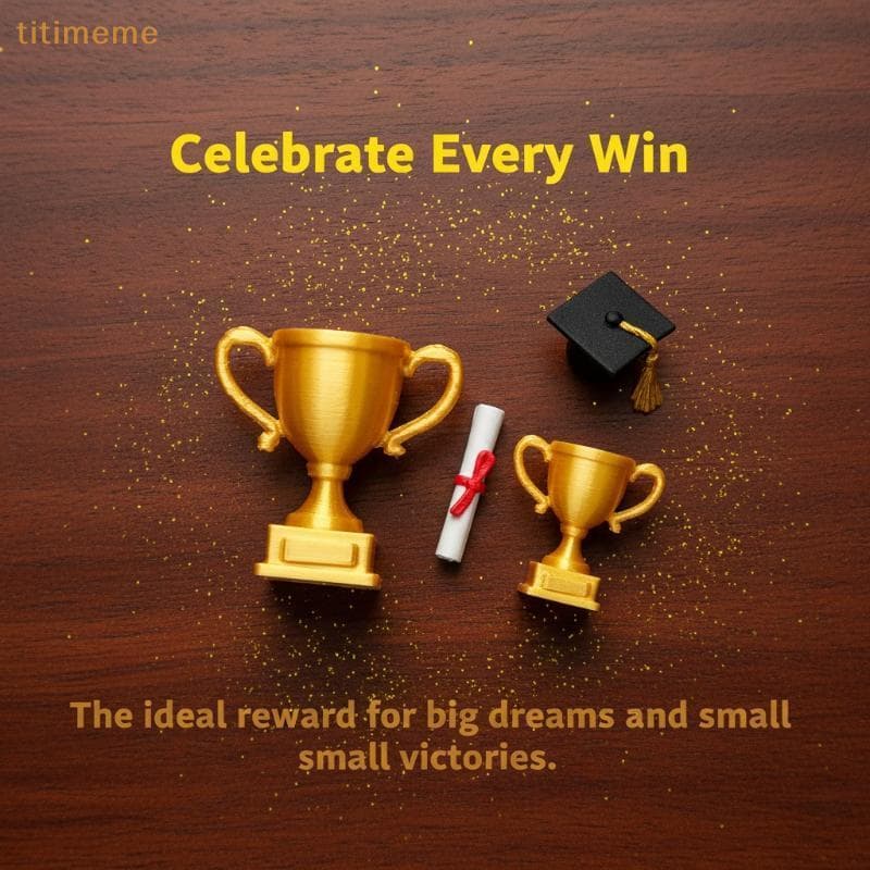 tr Realista Mini Troféu Dourado Brinquedo Ornamento Em Miniatura Material Não Tóxico Para Decoração De Casa De Bonecas D