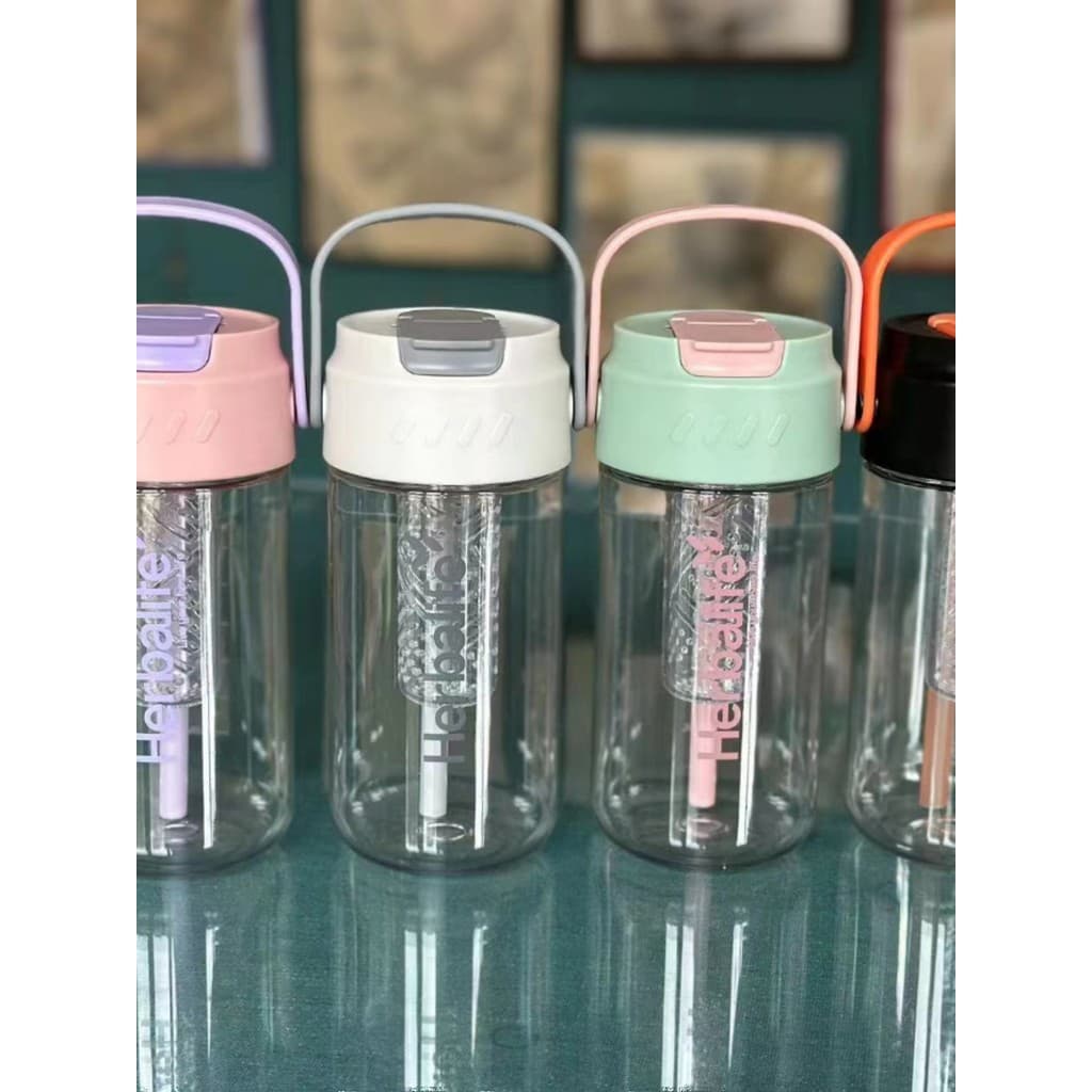 Combolai elemento oficial Shaker copo Milkshake 1L grande copo de água garrafa de água portátil esportes palha espaço co