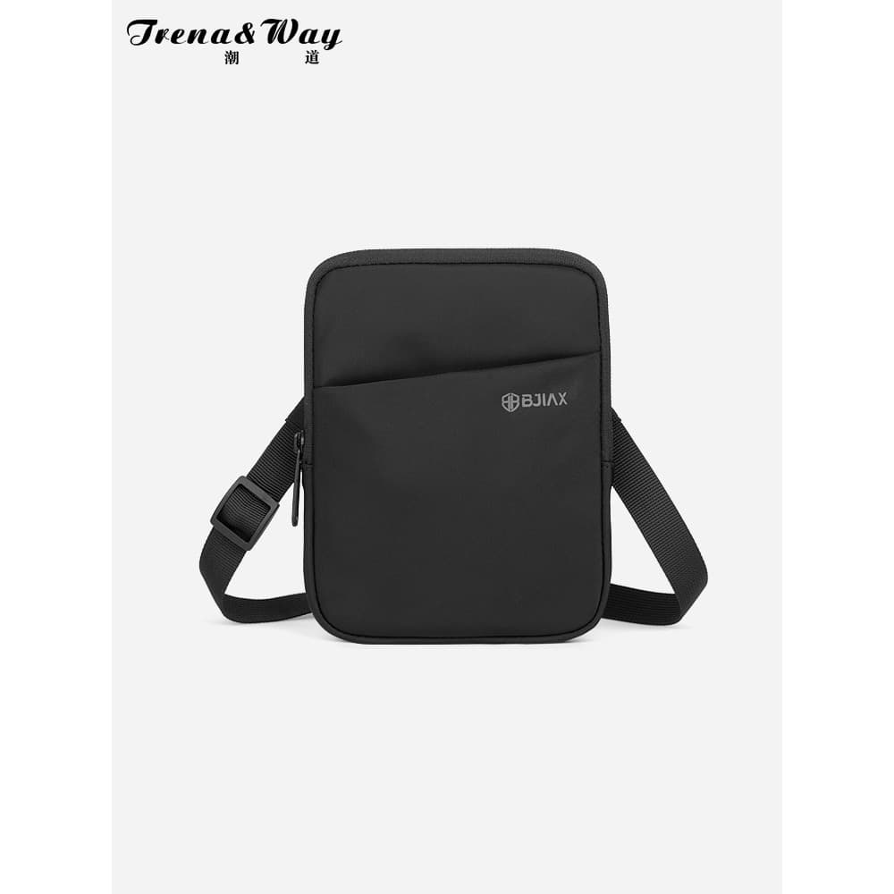 Casual pequena bolsa de ombro masculina saco do telefone móvel bolsa de moedas Mini pequeno saco simples moda bolsa de o