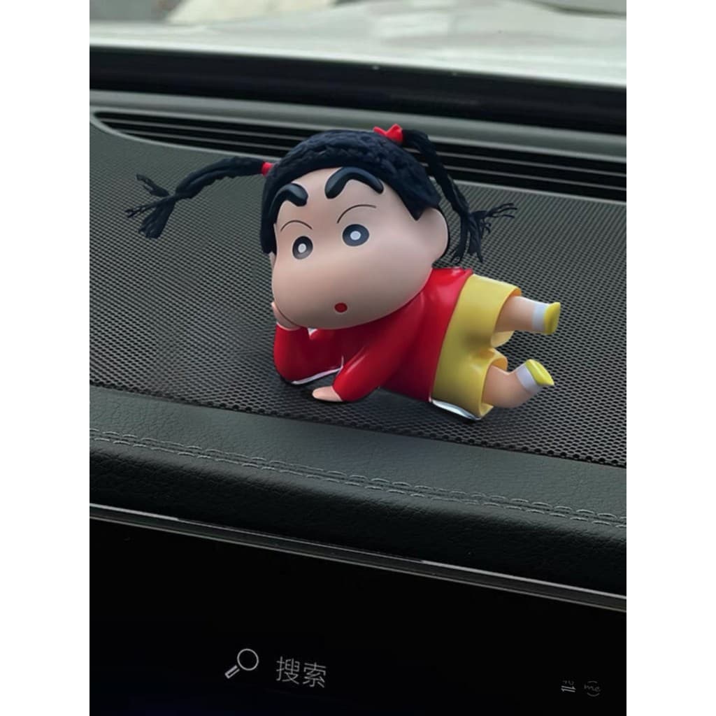 Crayon Shin-Chan decoração de interiores ornamentos acessórios do carro Console central boneca figuras criativas série c