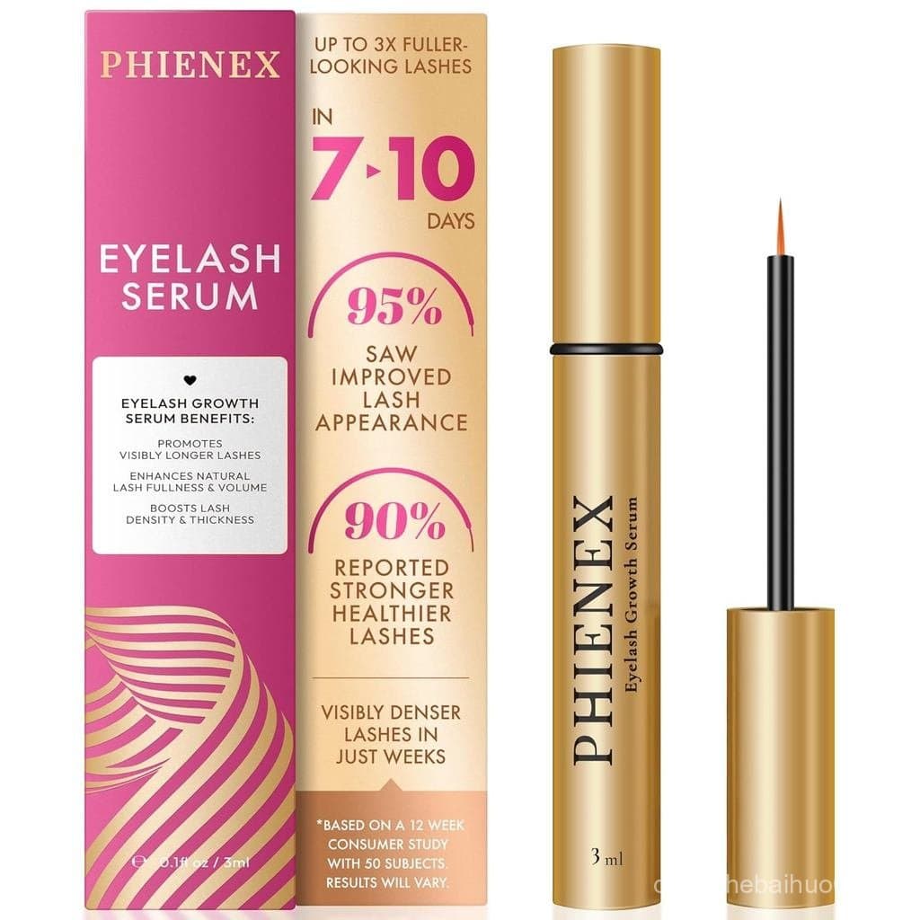 PHIENEX 2026 Nova Versão do Sérum para Cílios – Resultados Visíveis em 7 Dias & Complexo de Peptídeos Botânicos para Cíl