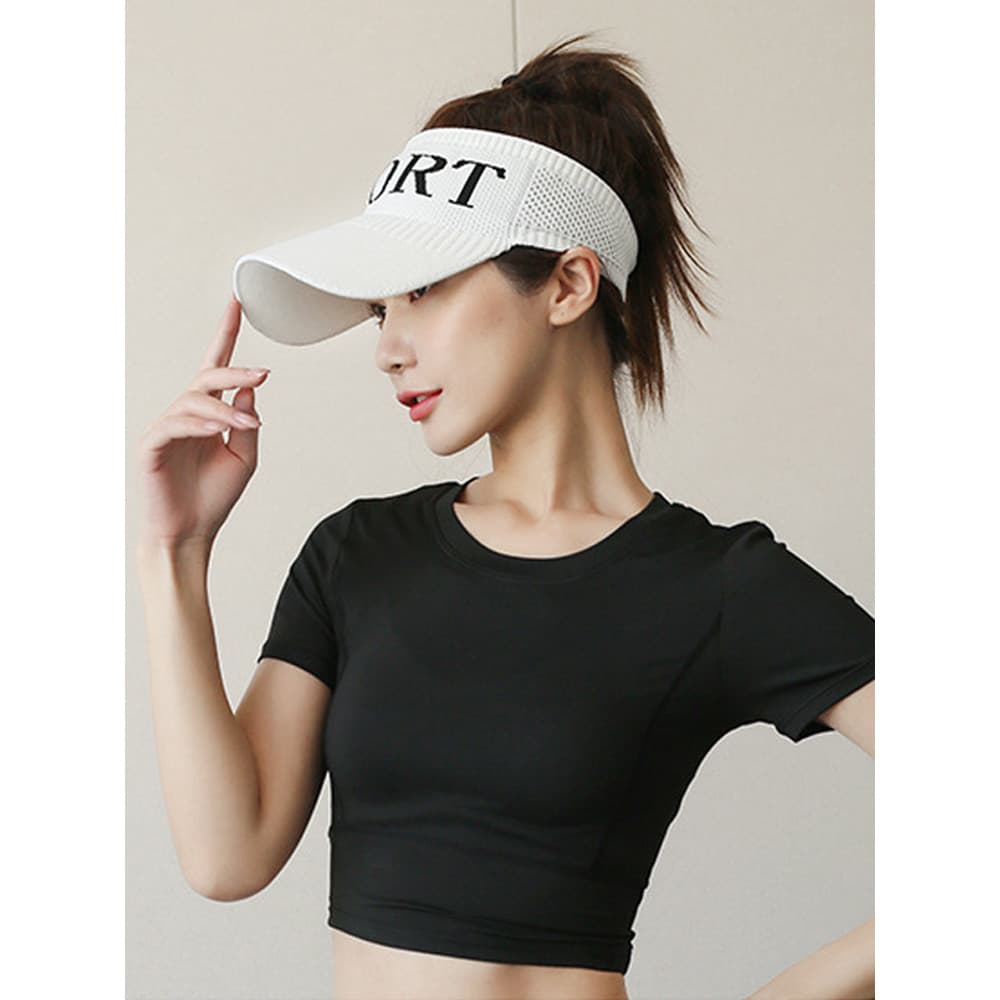 Verão estilo fino protetor solar ins Street Wear boné de pico feminino à prova de ultravioleta sol chapéu superior guard