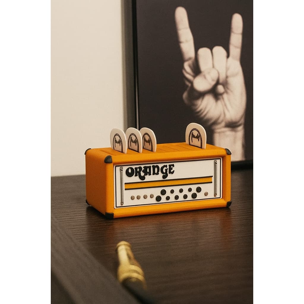 Suporte para Palhetas de Guitarra – Orange AD30 Amp  | PLA 3D