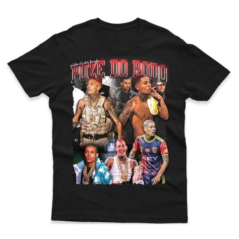 Camiseta Camisa Artista Poze Do Rodo Tá Na Paz De Deus