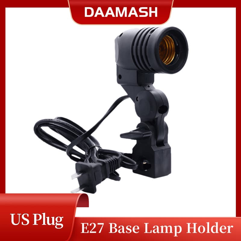 [Envio 24H] 1 unidade de Adaptador de Soquete E27 para Softbox, Suporte de Lâmpada Fotográfica para Estúdio de Fotografi
