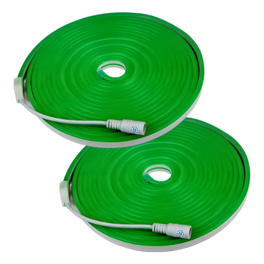 Fita Led Neon Flexível 5mts 12v Cor Verde