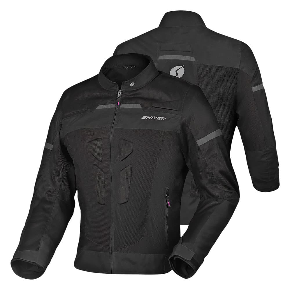 Jaqueta Vent Shiver Com Proteção Feminina Motociclista Motoqueira
