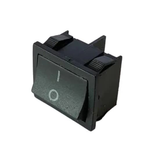 CHAVE GANGORRA ON/OFF 4 POLOS PRETA 6A-250V