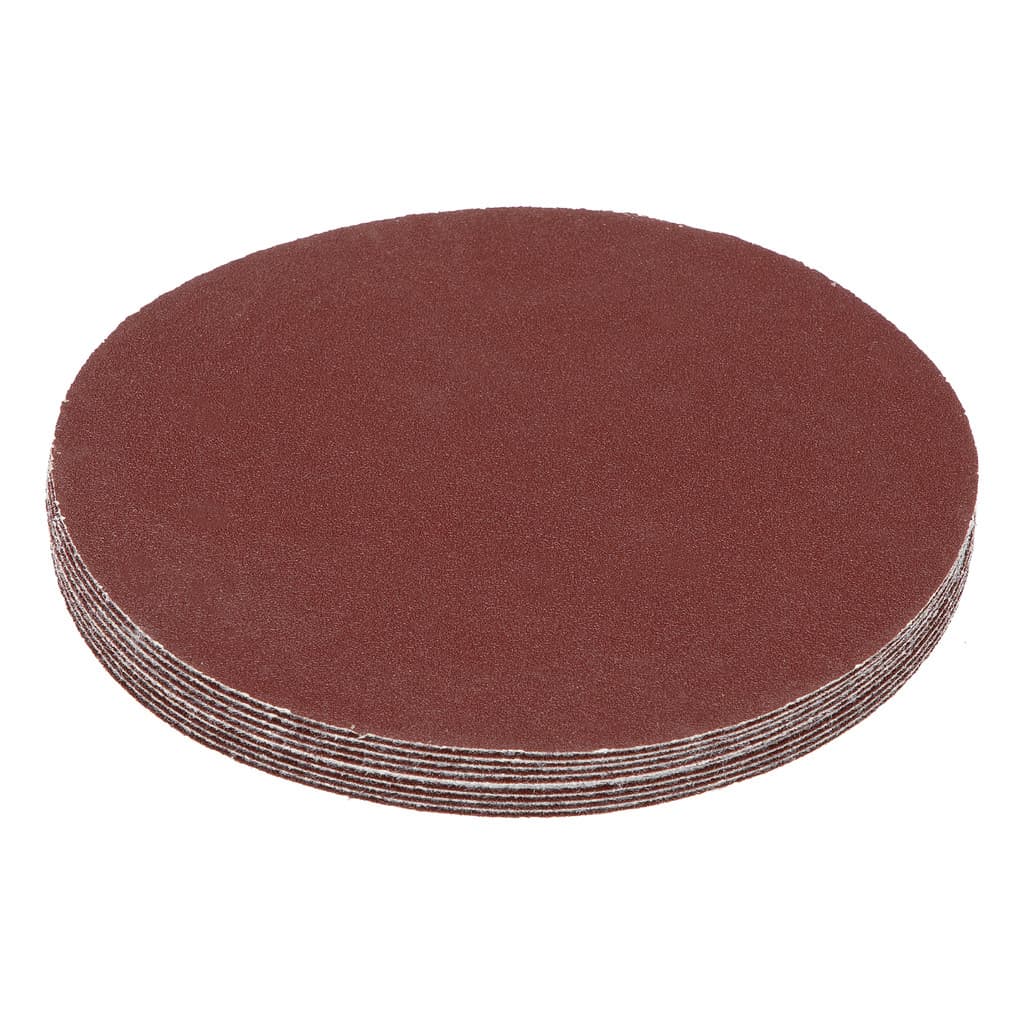 DISCO DE LIXA COM VELCRO, GRAO 120, 125MM, 10PCS // MTX