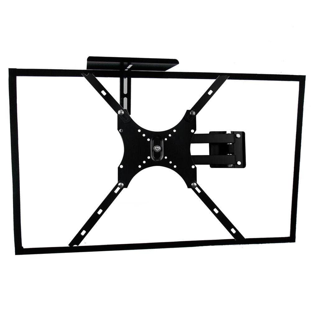 Kit Suporte para TV LCD LED Com Engate Rápido Até 55" 400x400 & Suporte para Receptor Dvd Conversor Digital - SPT7D2DVD