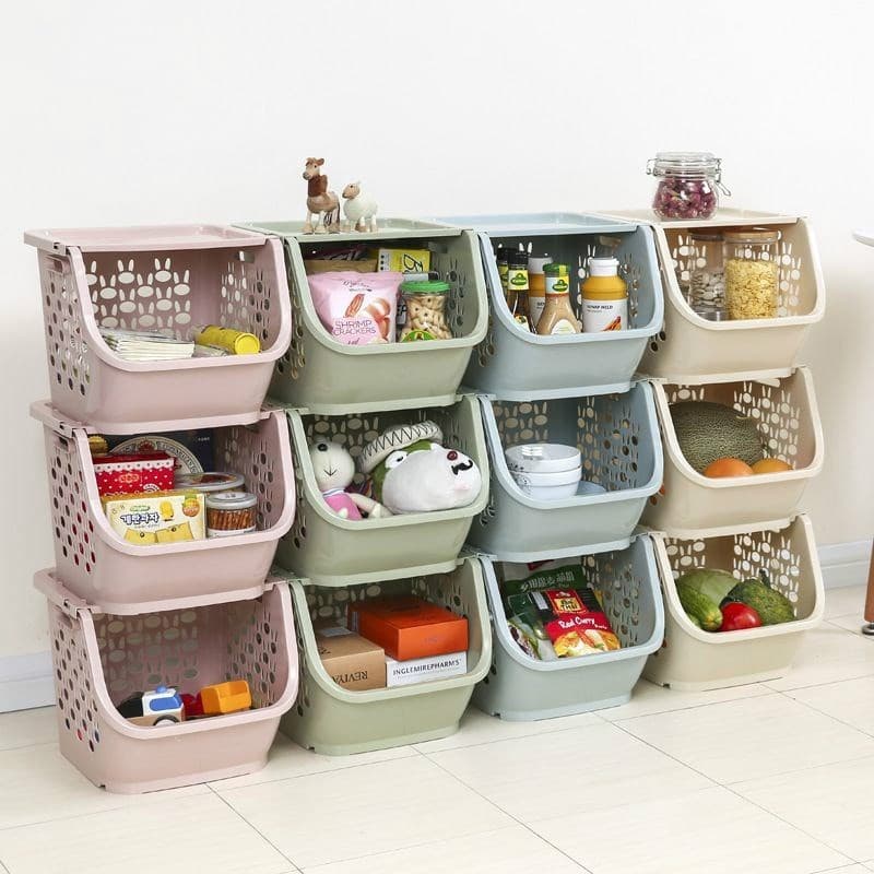 Prateleira de cozinha de chão, multicamadas, prateleira de produtos para temperos, empilhamento doméstico, cesta de arma