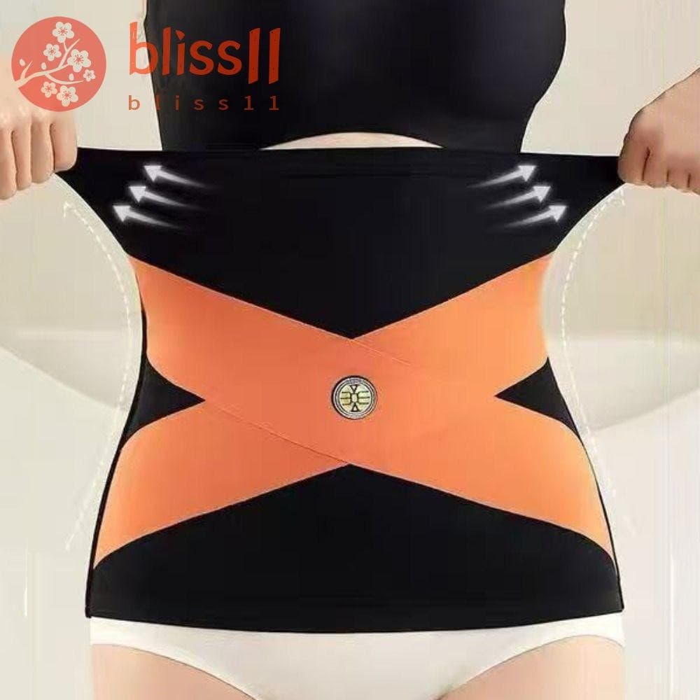 BLISS11 Modelador De Corpo Pós-Parto , Treinador De Cintura Fina Contração Da Barriga , Cinto Feminino Sem Costura Para