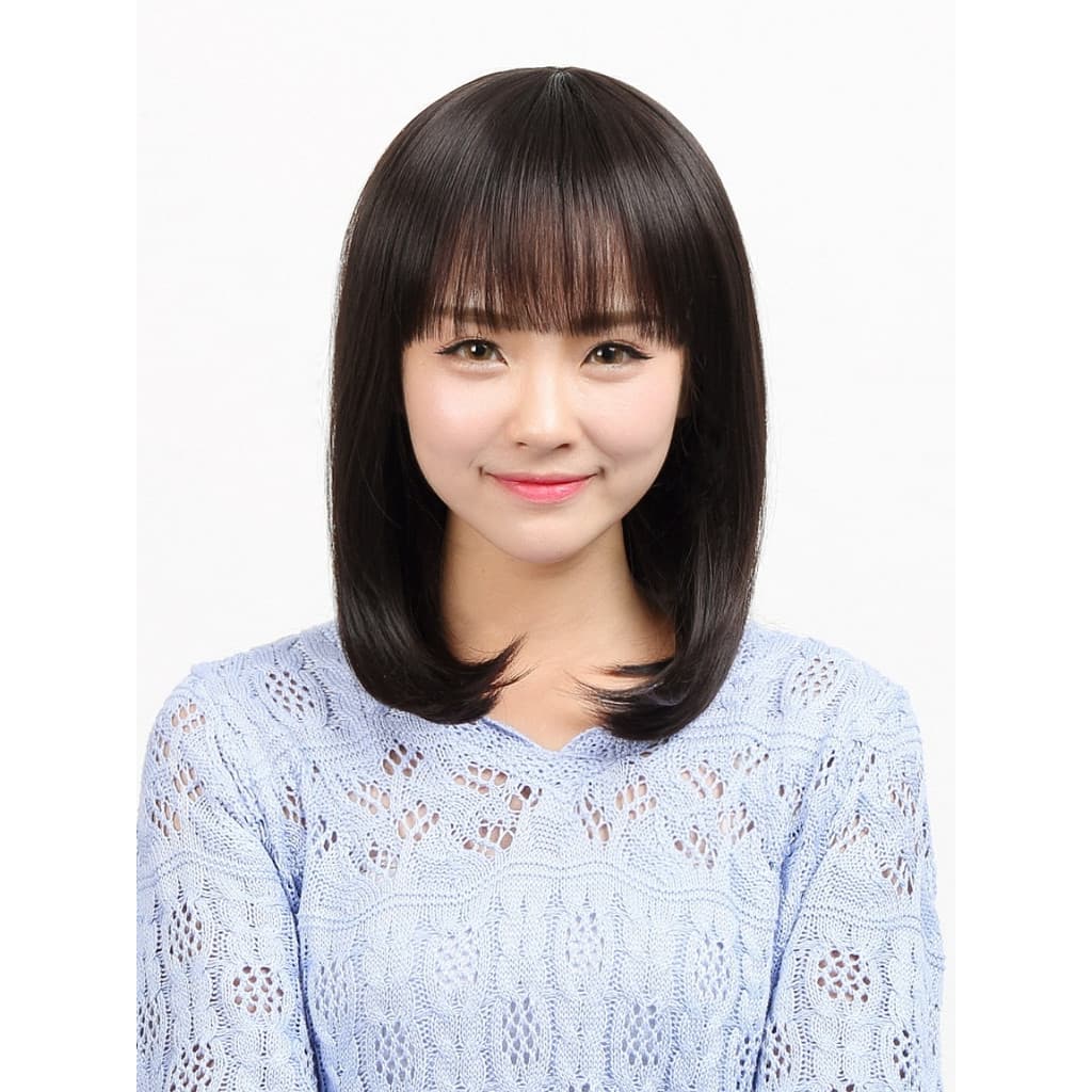 [Preferred] Women's long hair wig, full head cover, bald head real hair wig, completely natural2024New lightweight and t