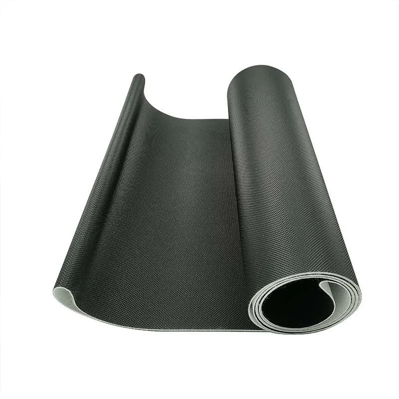 Espessura 1.6mm Correia De Esteira 2262 * 390mm Padrão De Grama Antiderrapante À Prova De Água Correndo Transportadora P