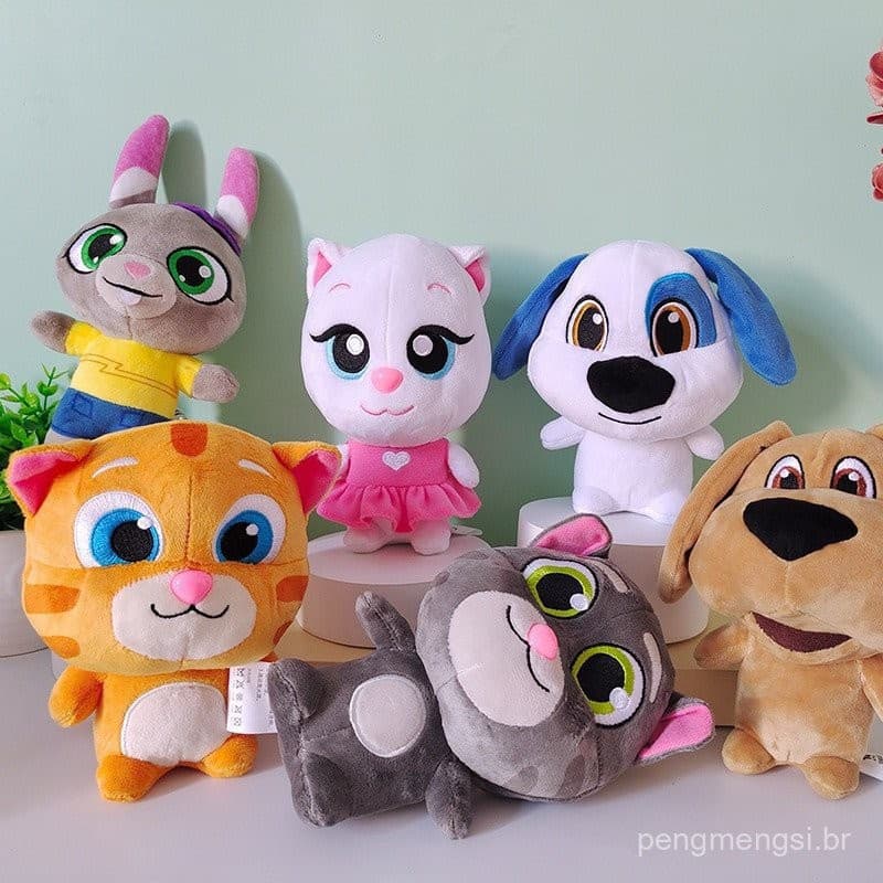 1 Peça 15cm Brinquedo de Pelúcia Tom e Amigos Boneca Kawaii Angela Hank Ginger Ben Claw Máquina de Boneca Versão Não Fal