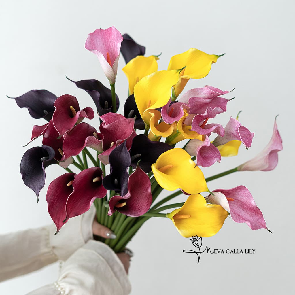 EVA sentir simulação flor ferradura lótus decoração para casa sala de estar mesa jantar arranjo flor falsa fotografia Pr