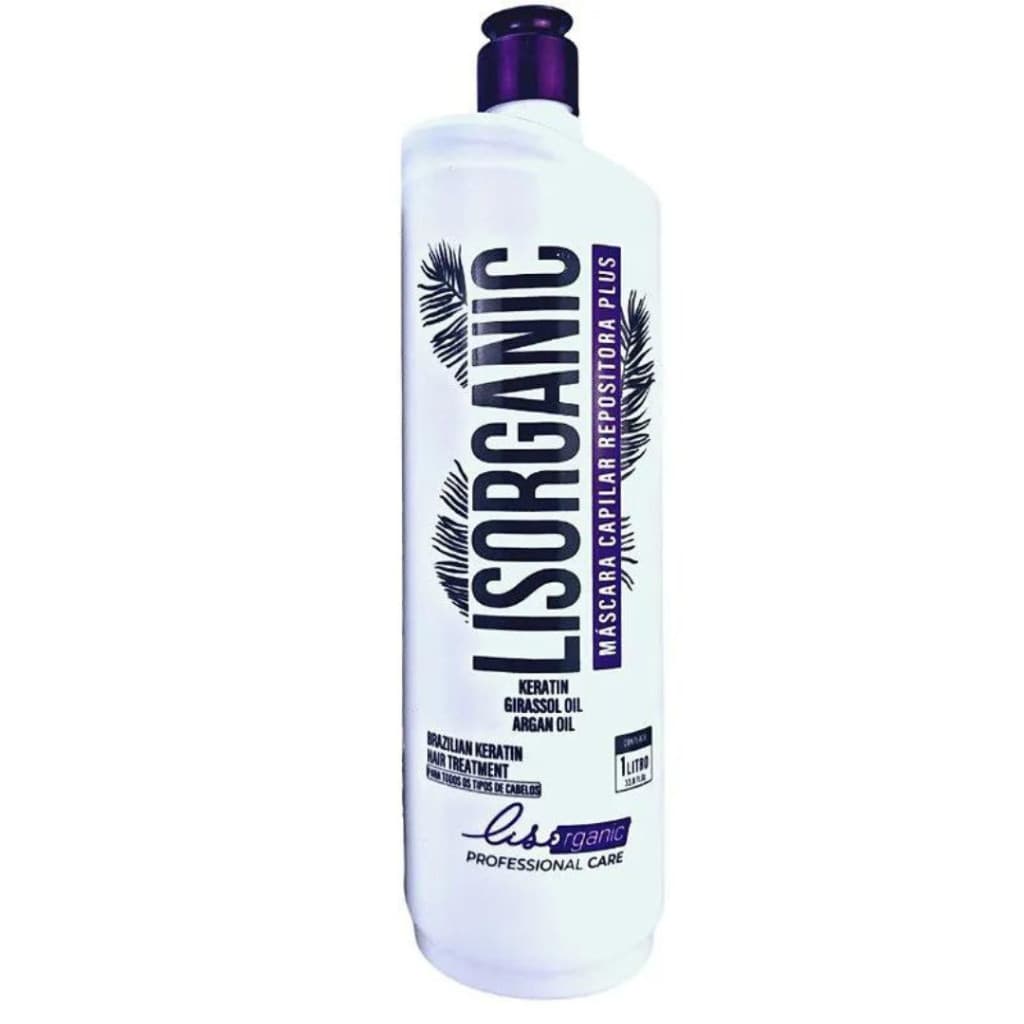 Ativo Escova Progressiva Profissional Organica Lisorganic 1 Litro