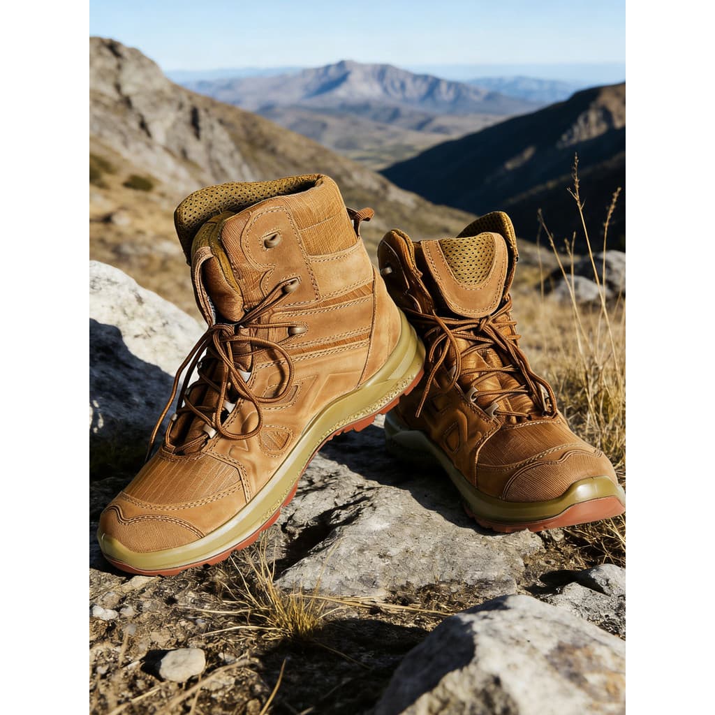 Novo verão ao ar livre deserto preto Hawk botas táticas masculinas de alta qualidade botas de caminhada estilo ferrament