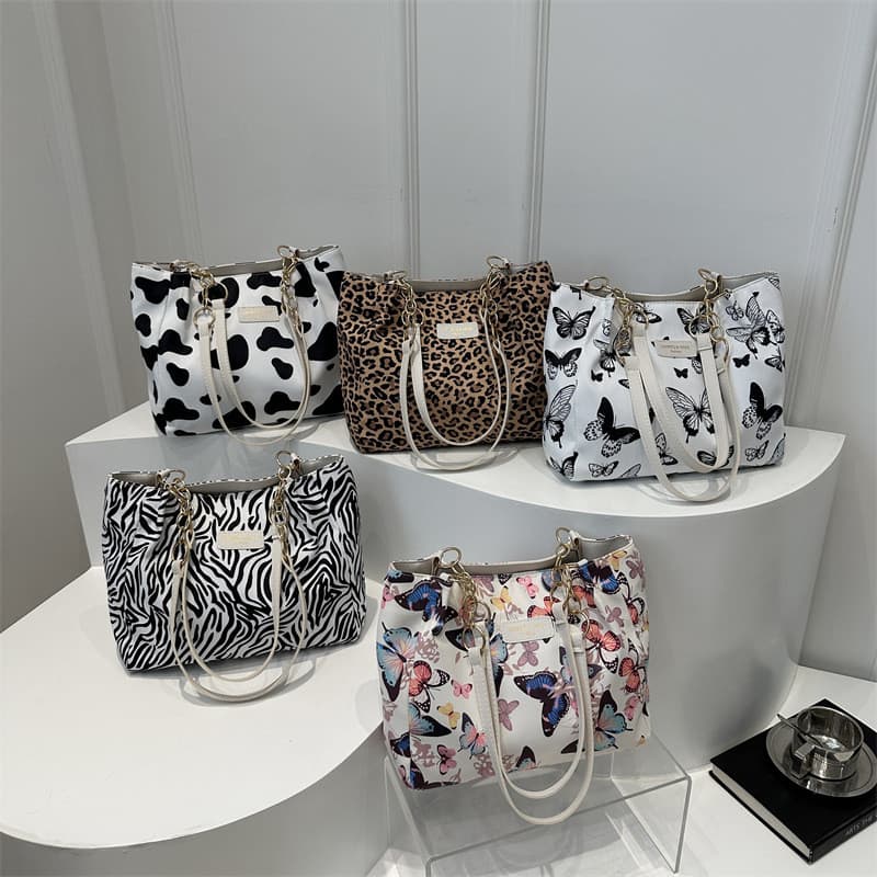 Graffiti Commuter saco de alto valor bonito moda feminina saco menina estilo Casual verão sacola bolsa ombro algodão
