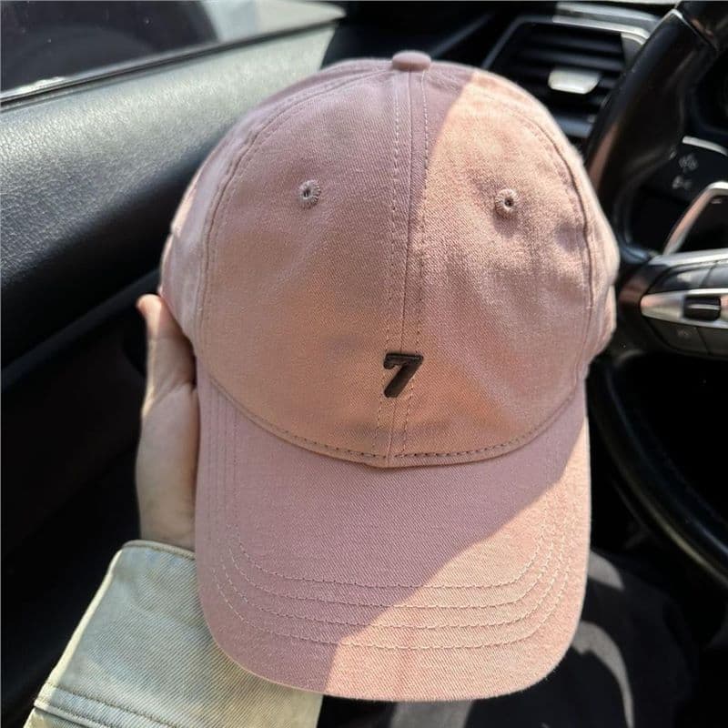Boné de beisebol masculino feminino novo estilo verão 7 bordado grande circunferência da cabeça Street Wear Casual All-M