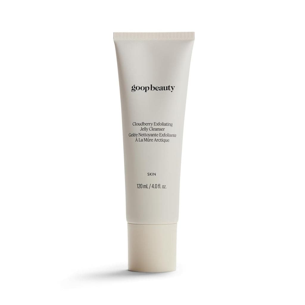 goop Beauty Gel Esfoliante de Limpeza |   Gel de Limpeza Facial para Pele Limpa e Suave |   Esqualano, Ameixa de Kakadu