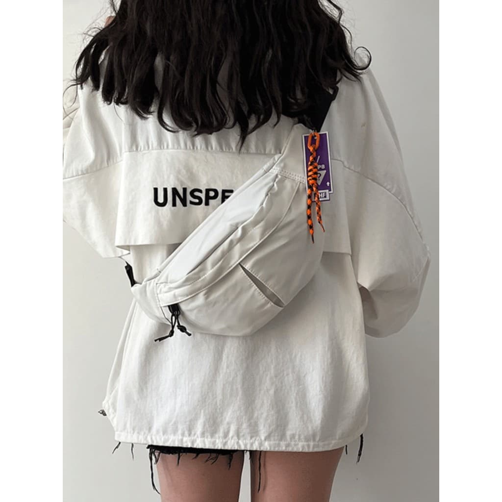 Saco de peito feminino esportes ciclismo mochila de viagem dos homens Street Wear Casual saco do mensageiro All-Match bo