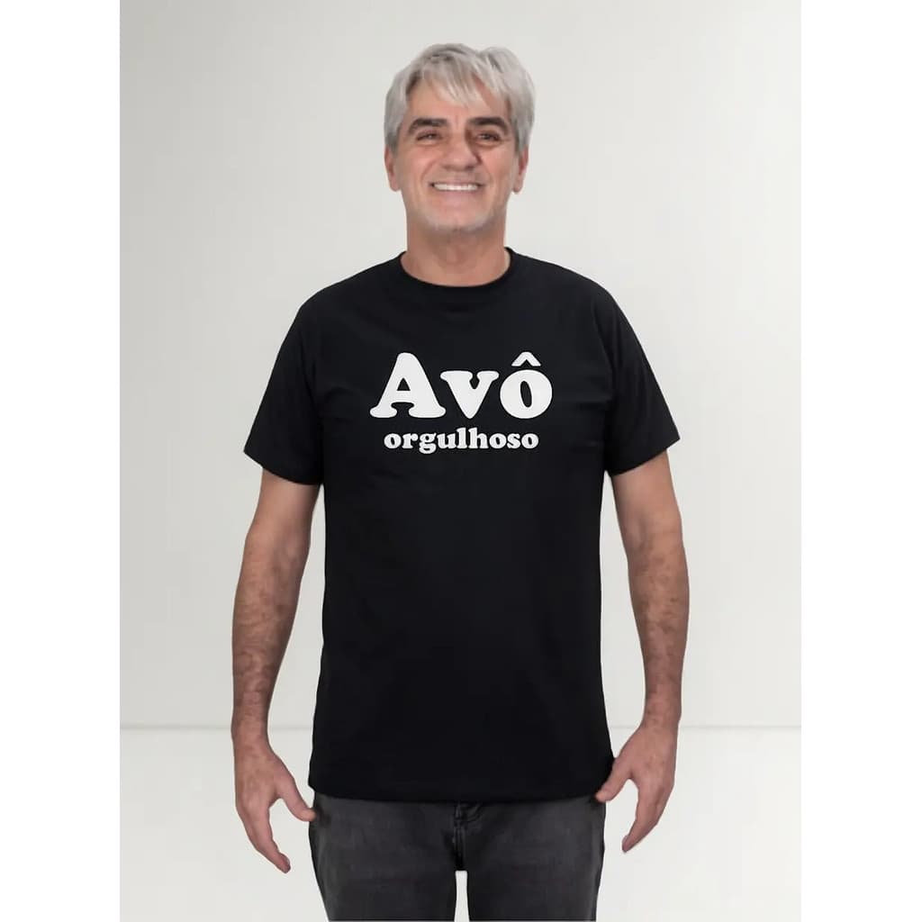Camiseta Camisa Avô Vovô Orgulhoso Presente Exclusivo Blusa