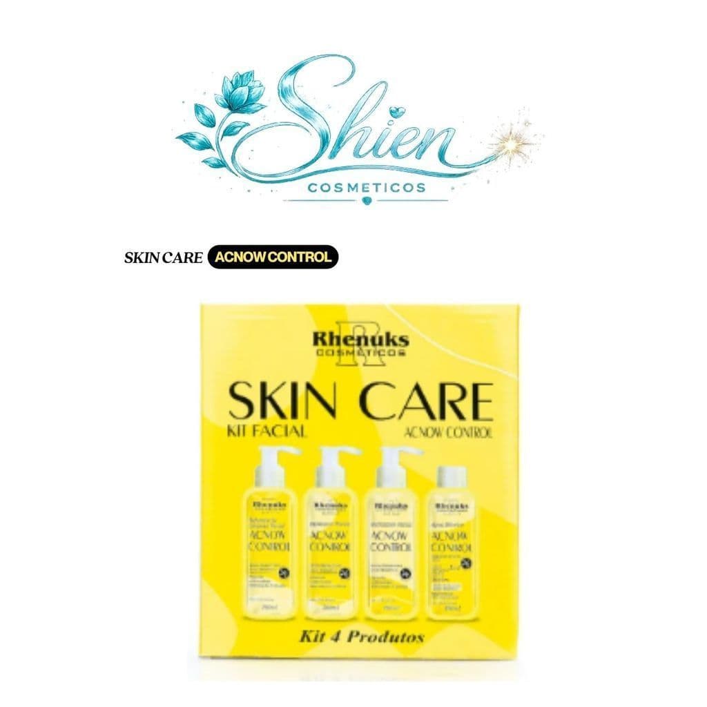 Kit Skin Care Anti Acne Com 4 Itens Rhenuks Cosméticos (Afilhado)
