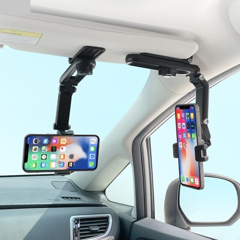 Navegação do carro suporte do telefone móvel viseira de sol do carro Universal Multi-função suporte Co-piloto fixo supor