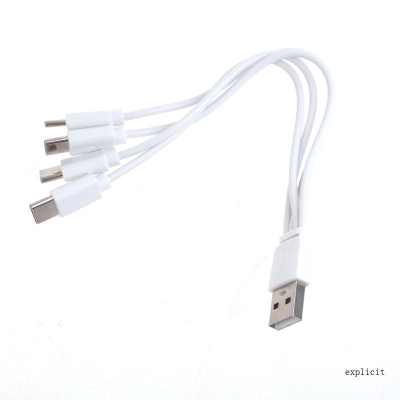 Exp USB A Para Tipo C Divisor Carregamento 2 4 Portas