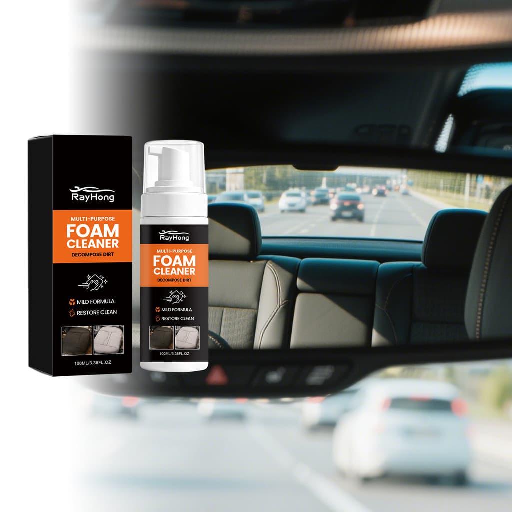 Limpador De Espuma Multifuncional Para Pintura De Carro E Limpeza Diária De Interiores , Manutenção G