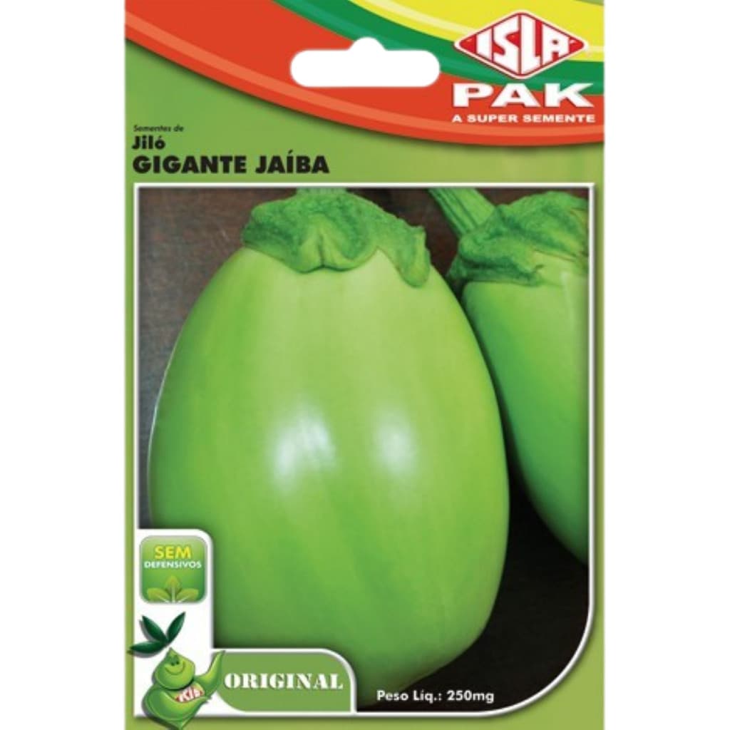 Sementes de Jiló – Mamão – Maracujá – Moranguinho – Maxixe – Diversas Variedades – Marca ISLA