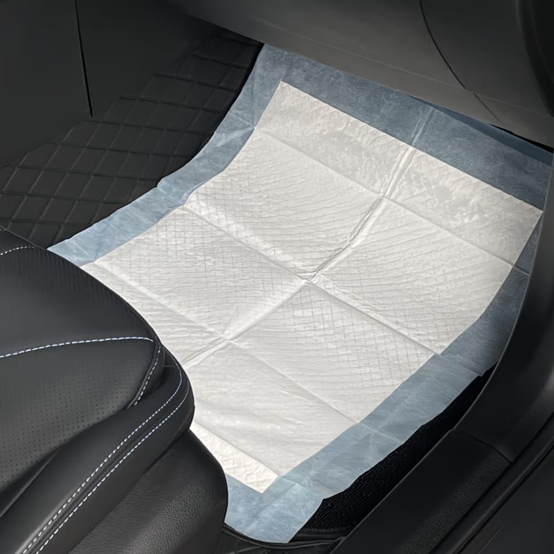 Almofada de pé de substituição descartável para carro, almofada de troca de animais de estimação, absorção de água, dias