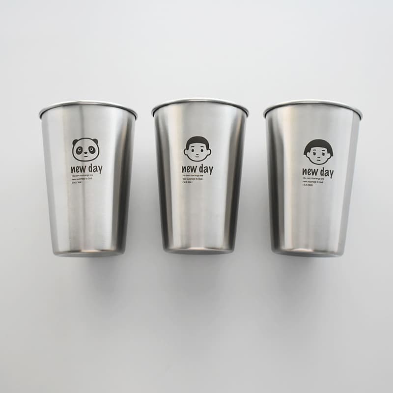 Copo de escova de dentes estilo ins, um par de copo de casal, conjunto de três casas, criativo, aço inoxidável 304, copo
