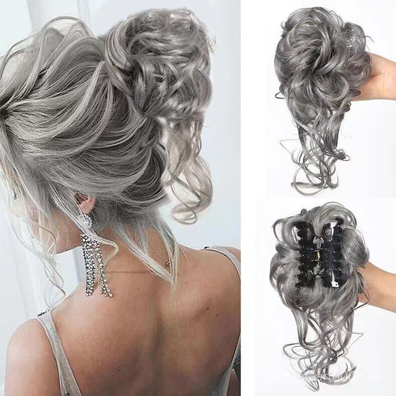 coque de cabelo cacheado coque de cabelo orgânico coque de humano de crespo de cabelo