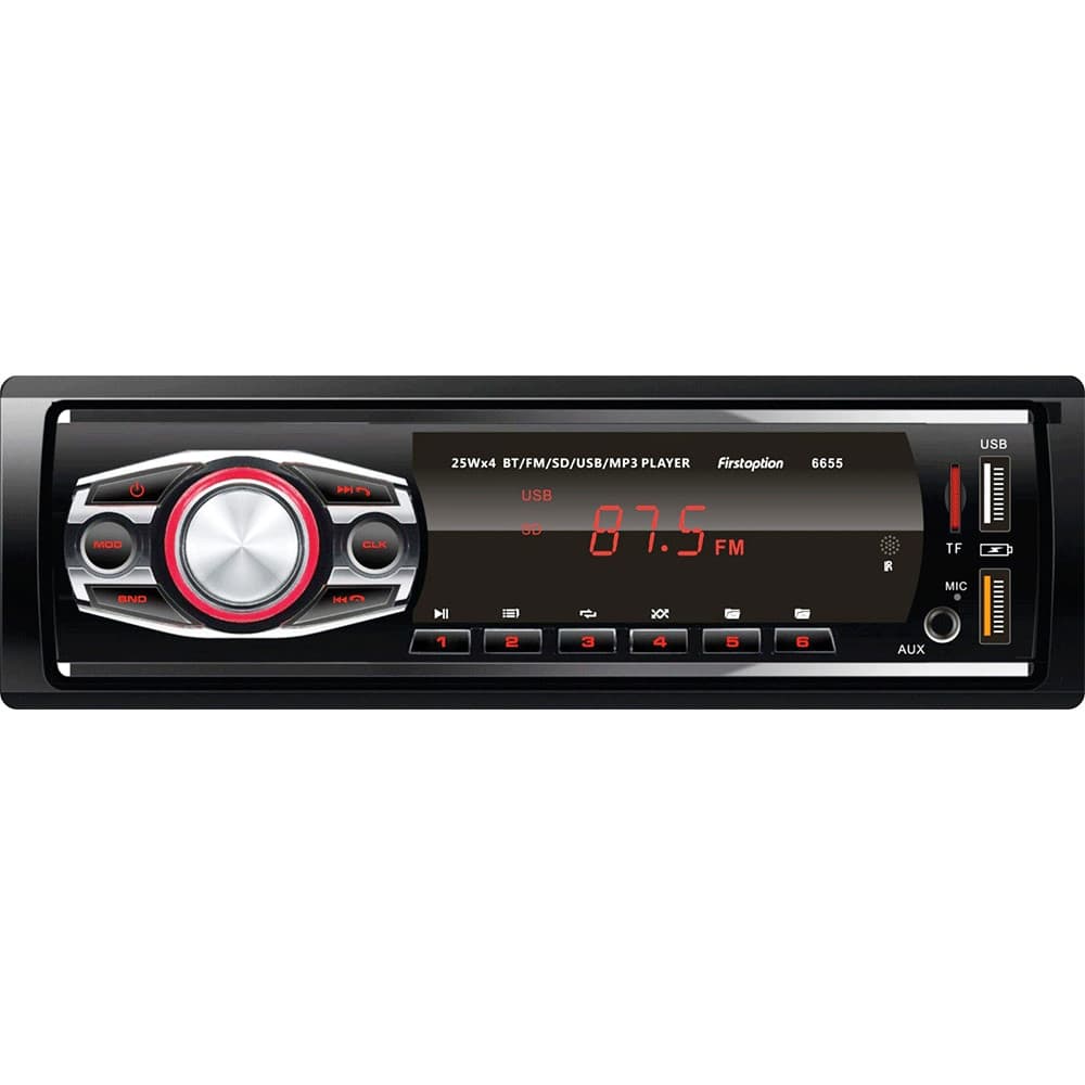 Mp3 Player 6655 Automotivo Bluetooth Usb Sd