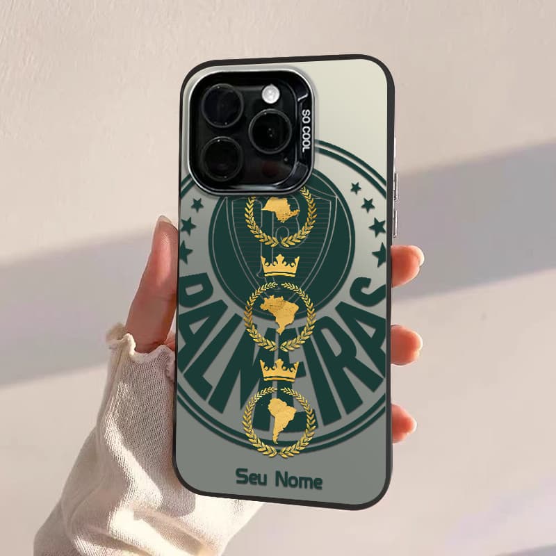 Capinha de personalizada Palmeiras para iPhone 11 normal 13 x xr xs max 12 14 15 16 pro max 16 Plus capinha anti impacto