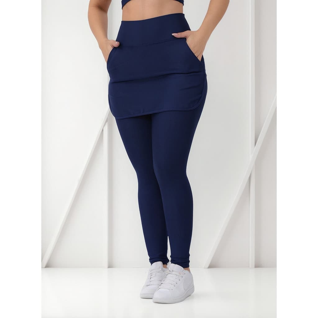 Legging Leg Saia Fitness Academia Feminina