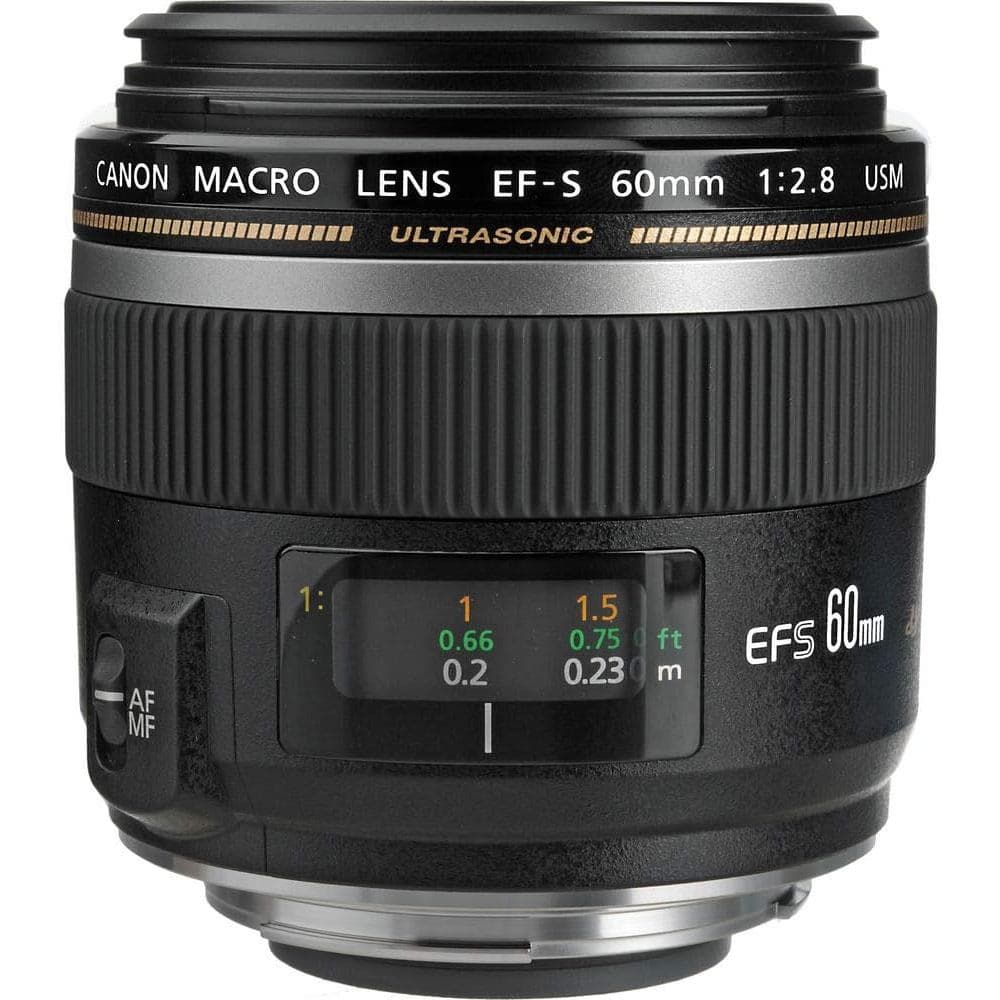 Lente Canon EF-S 60mm F2.8 Ultrasonic USM + Garantia e Nota Fiscal