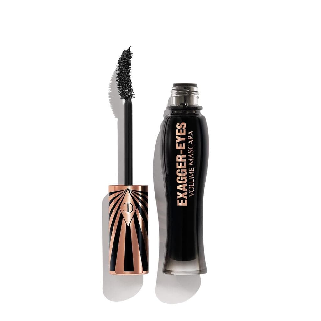 Charlotte Tilbury Exagger-Eyes Instant Volume Mascara Makeup – Máscara para cílios que dá volume, alonga, não forma grum