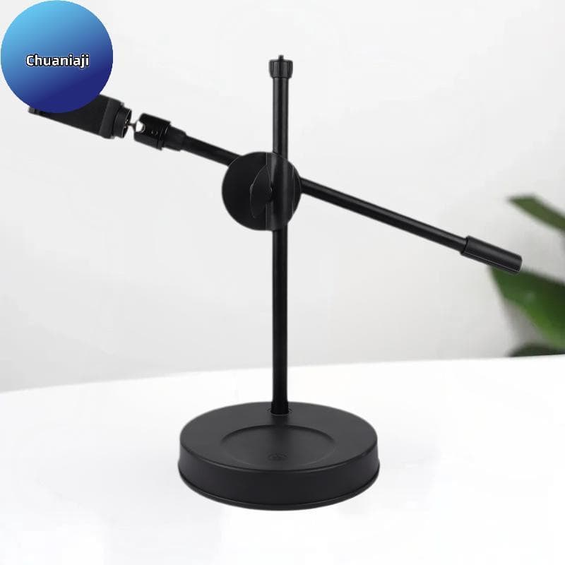 Chuaniaji Tripé Suspenso De Mesa Com Ring Light Anel De Luz Suporte Para Celular E Braço De Lança Fotografia De Arte Em