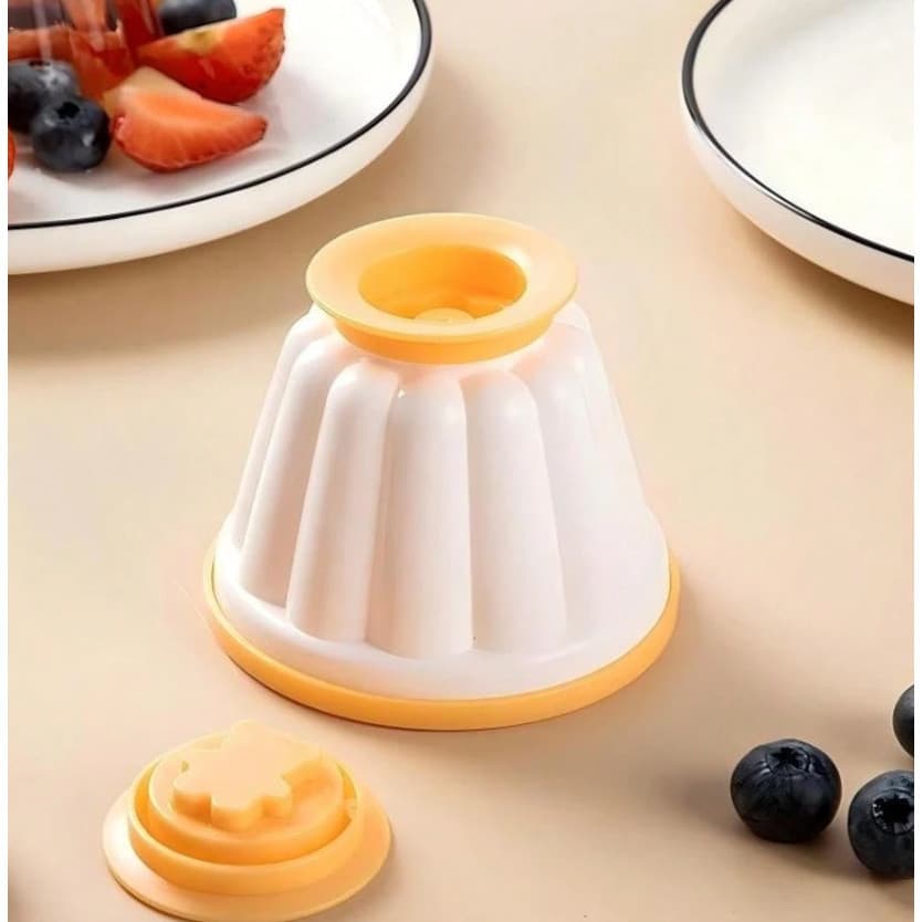 Conjunto 4 Formas Mini Gelatina com Tampa