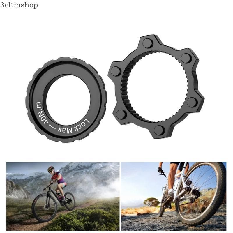 blg 2 Pacotes Adaptador Freio A Disco Para Bicicletas, 6 Parafusos Conversor Cubo Central,, Alumín