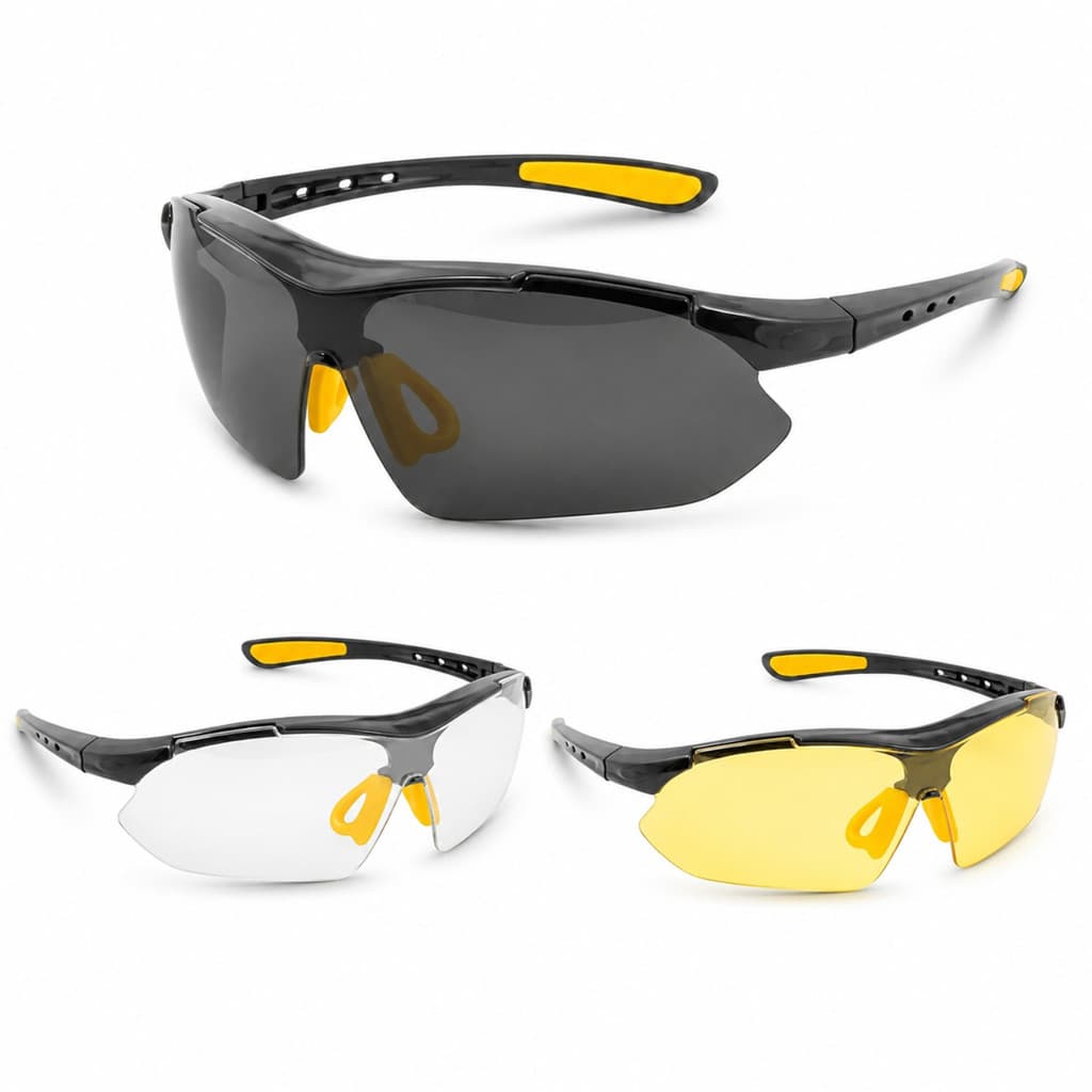 Kit 3 Óculos Proteção Boxer Vonder Epi Ca 42892 Esportivo Uv