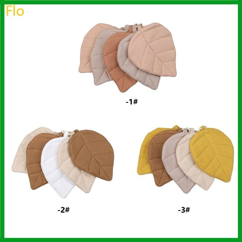 Flo Folha Forma Bunting Bandeiras Guirlanda Do Bebê Única Perfeita Para Chá Festa Recém-Nasci