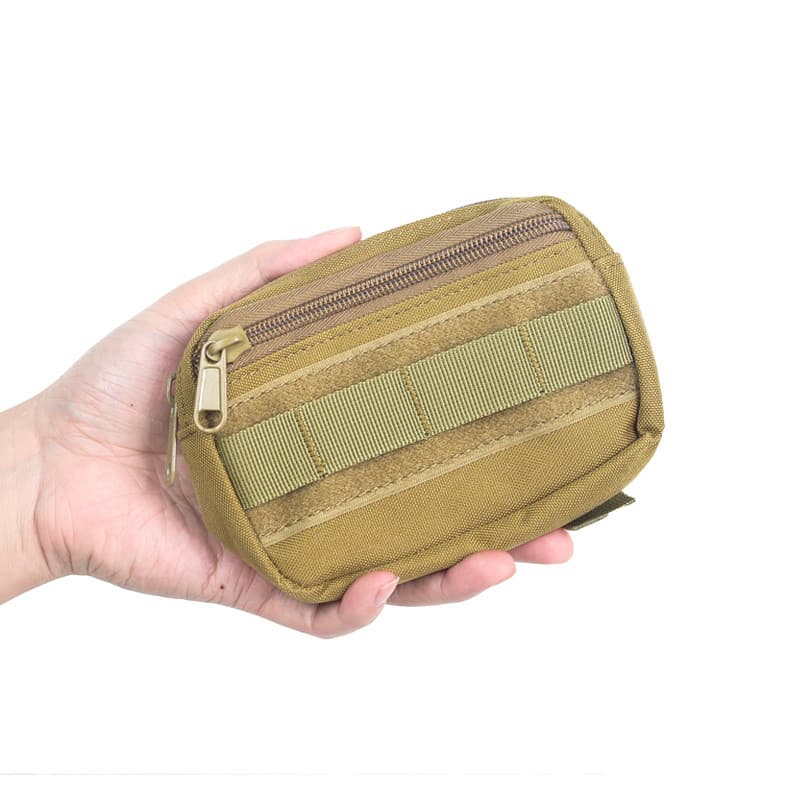 Saco de armazenamento de lona saco de ferramentas saco de cartão usar cinto cintura saco correndo esportes Mini saco laz