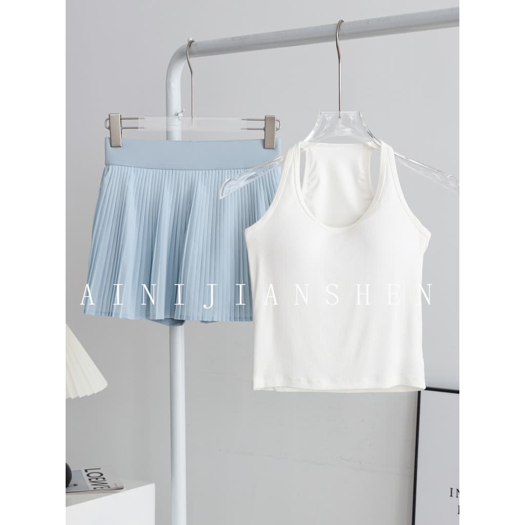 Colete de Yoga feminino em forma de I bela volta à prova de choque esportes topo de uma peça exterior Wear de secagem rá