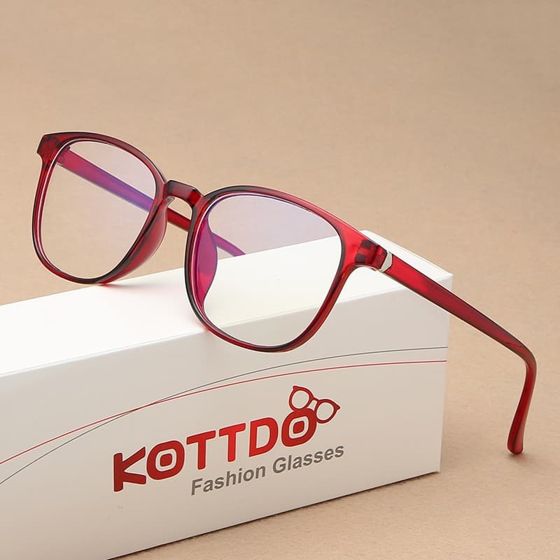 Óculos transparentes anti-radiação e anti-luz azul, equipados com lentes intercambiáveis ZRID