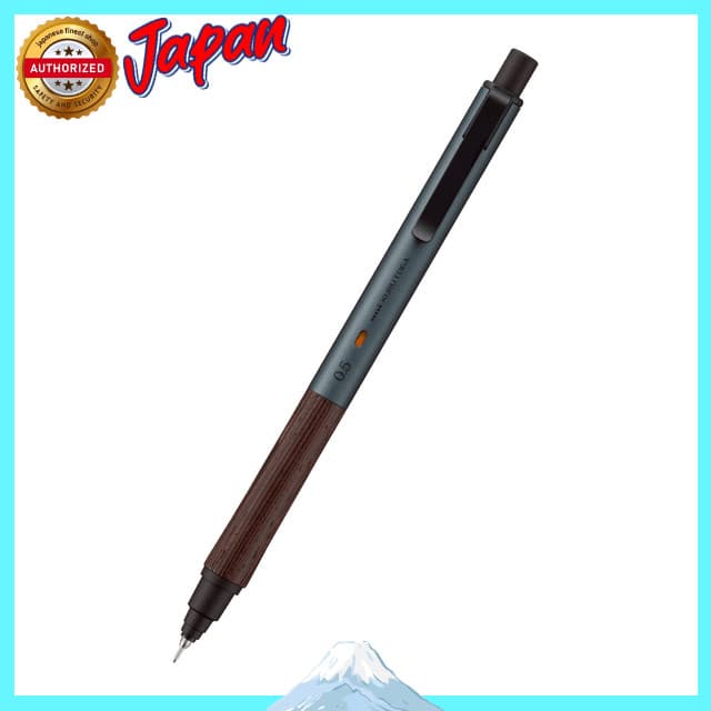Mitsubishi Pencil Sharp Pen Kurutoga Wood 0.5mm