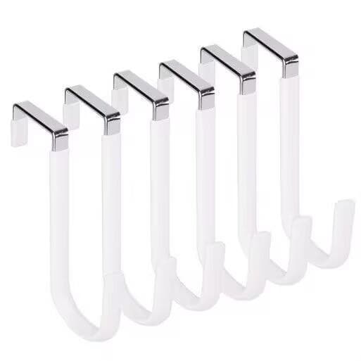 Gancho de porta de Metal, gancho traseiro para roupas, sem pregos, gancho traseiro para porta de cozinha, banheiro, ganc